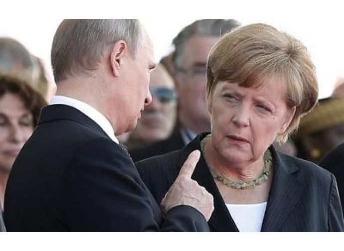 Putin e Merkel